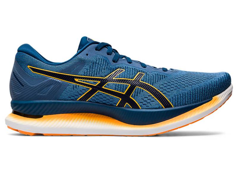 Sapatilhas Running Asics GLIDERIDE Homem Azuis, 3067A090.965